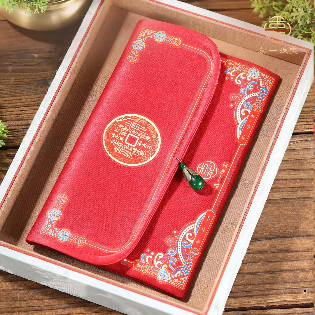 非金属锦纶吊坠 【嘉一珠宝】金龙运势袋 AG5265