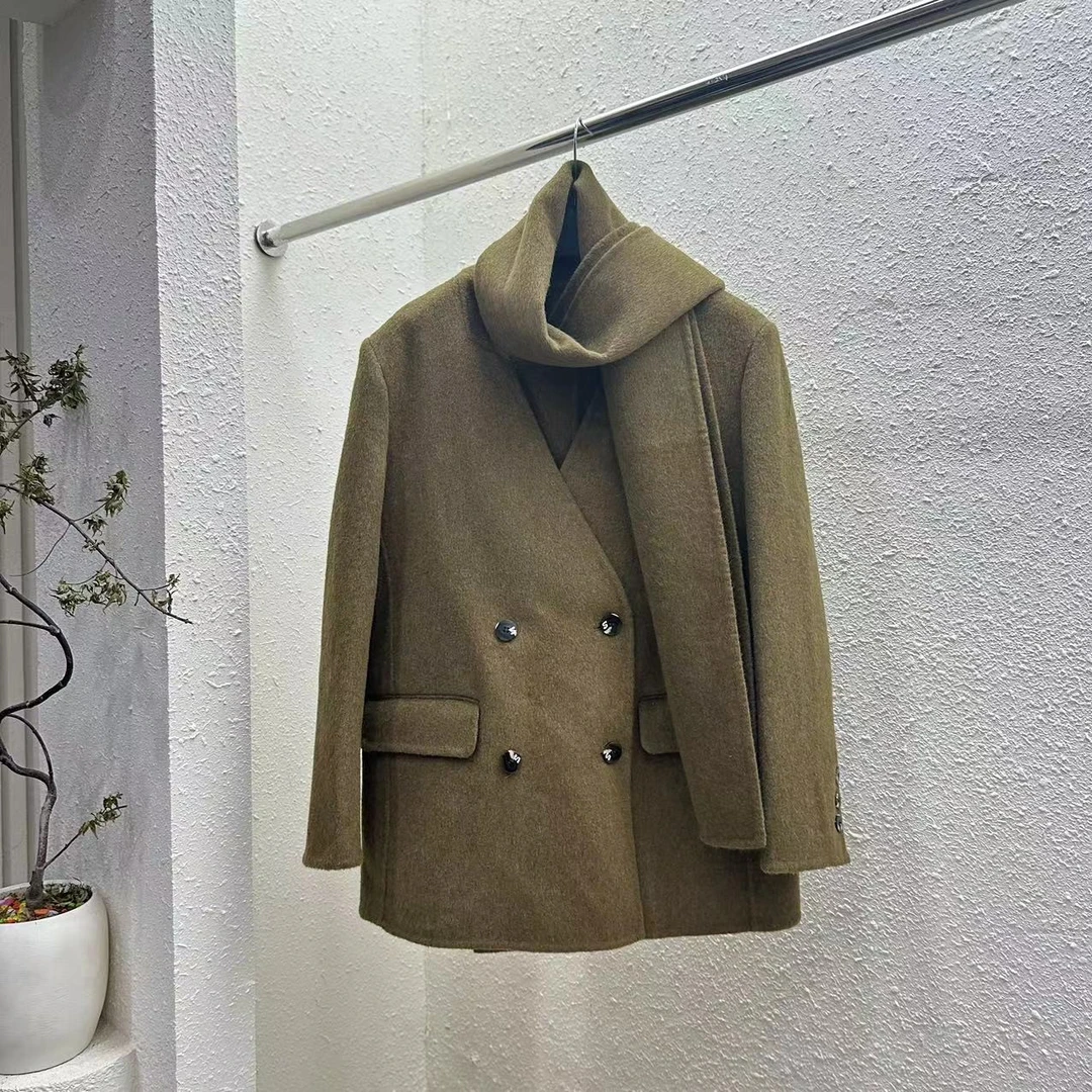 【ARONG阿荣家】大衣6875-草绿-SM