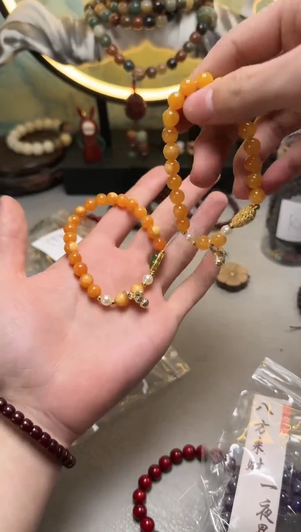 【闪购商品】菩提根/象牙果吊坠E118 黄龙