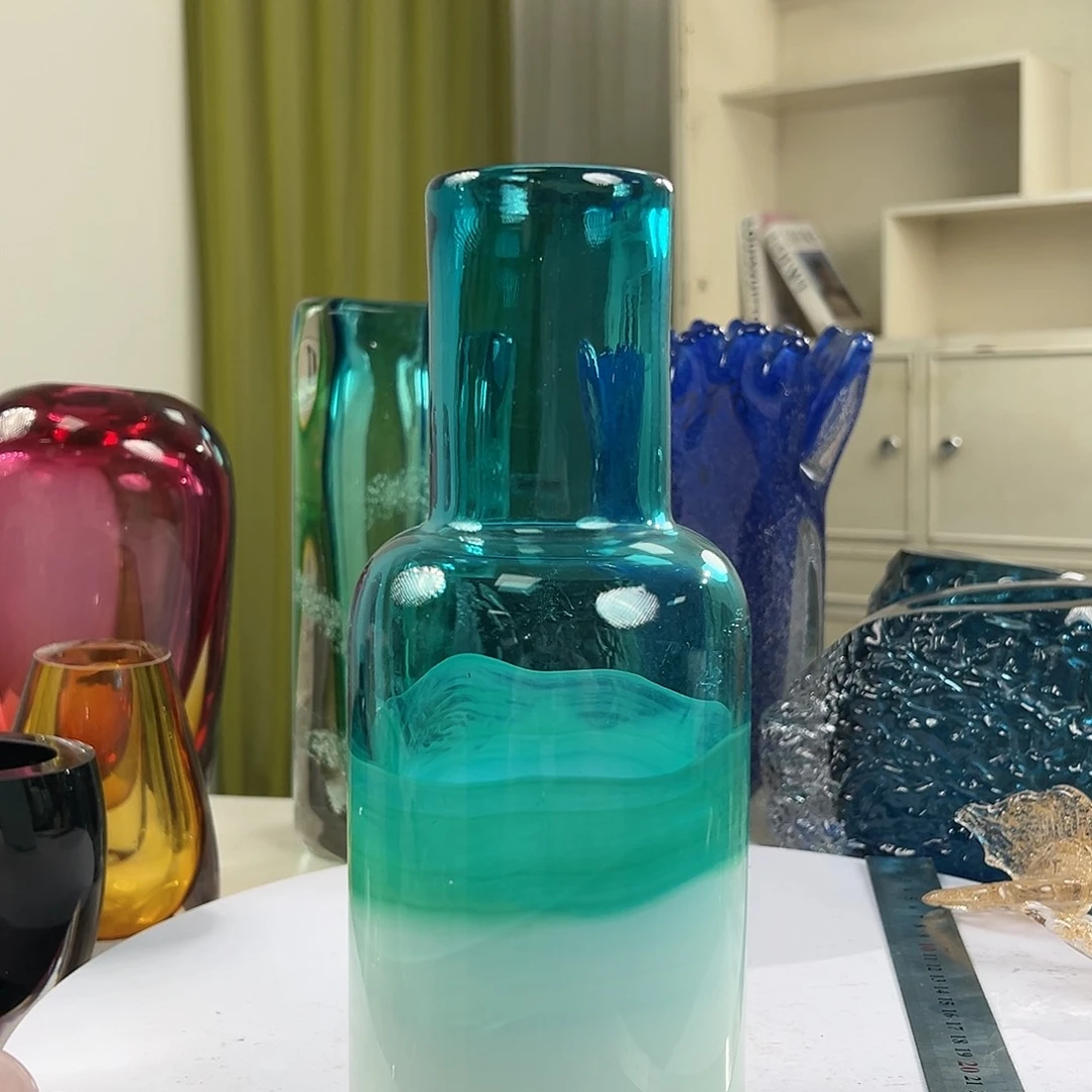 高25口5琉璃花瓶