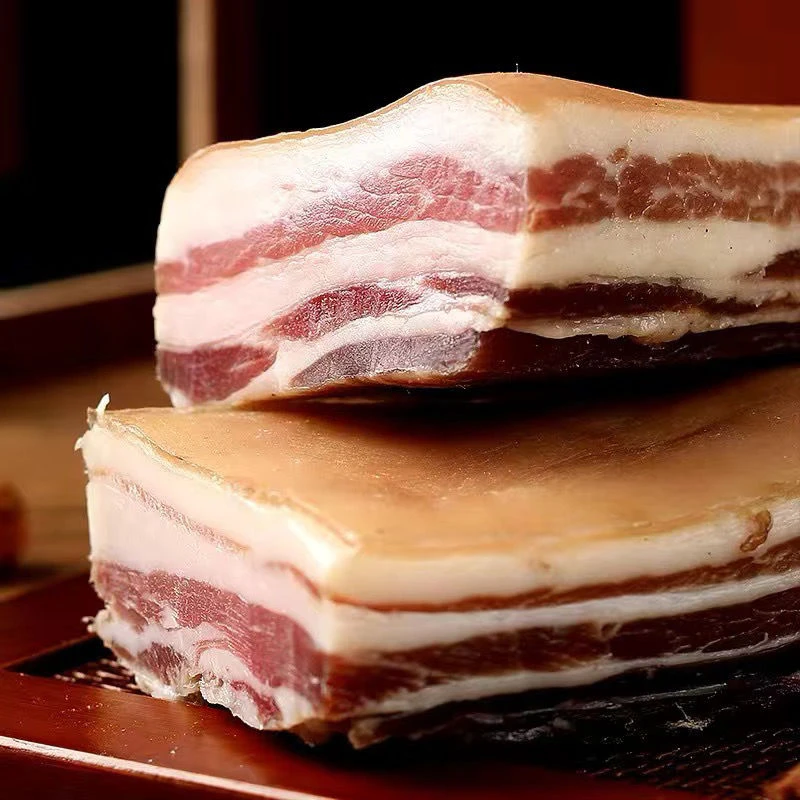 精品五花腊肉正宗农家散养土猪肉食盐腌制风吹日晒干咸猪肉20g