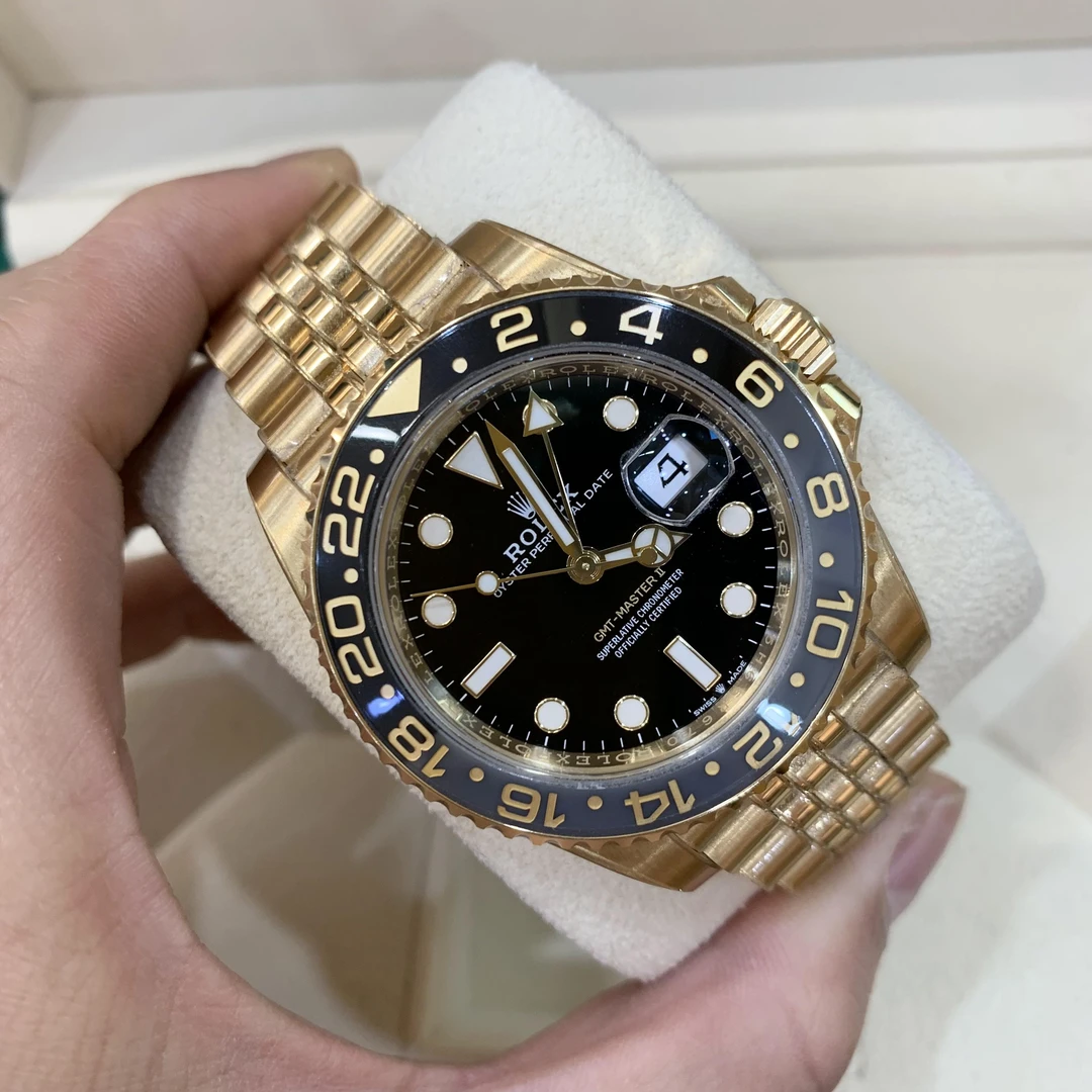 99新 Rolex/劳力士 M126718GRNR-0001全金皮蛋圈 23年7月29日