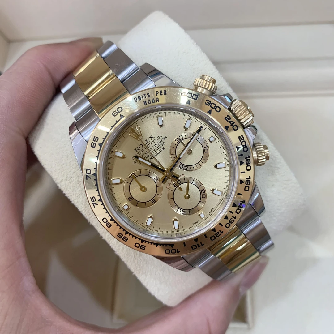95新 Rolex/劳力士 M116503-0003间金香槟盘 保卡：20年8月7日