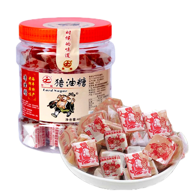 潮汕手工软糖80后经典怀旧休闲零食猪油糖正宗老牌批发传统老味道