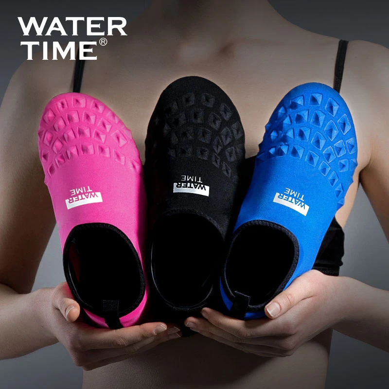 【教练同款】WaterTime 浮潜鞋成人儿童沙滩防滑厚底溯溪耐磨涉水鞋
