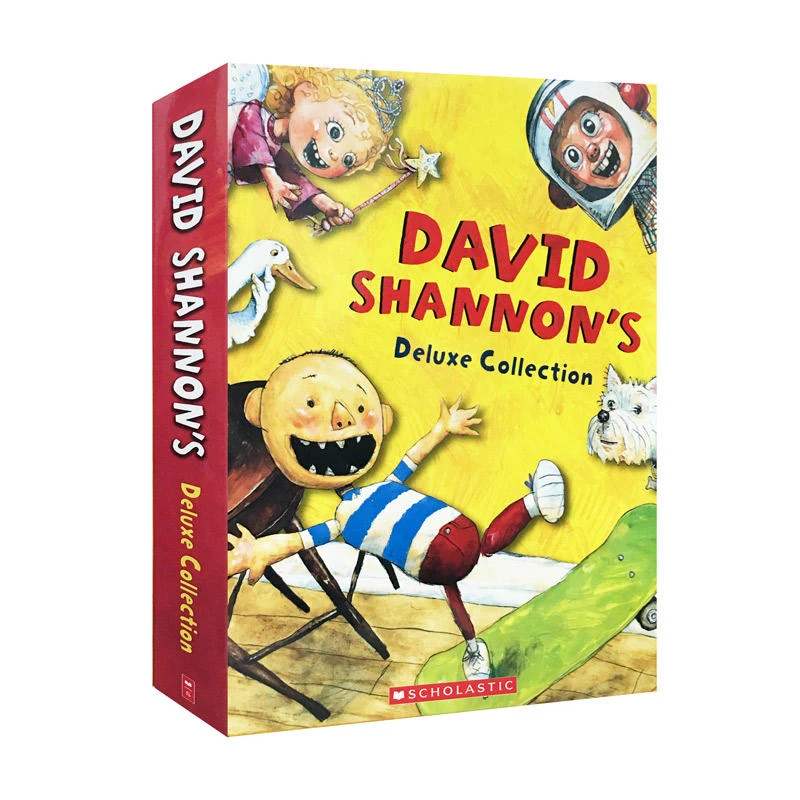 英文原版 David Shannon's Deluxe Collection 大卫香农绘本10册