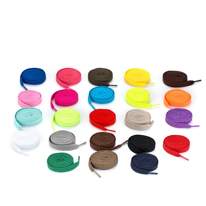 扁平单层1.2cm宽 纹理款120cm长鞋带 百搭男女休闲帆布鞋小白鞋