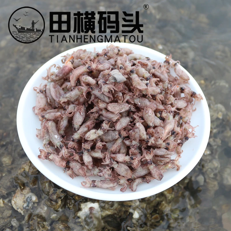 [顺丰包邮]青岛田横码头即食海鲜小墨鱼小海兔