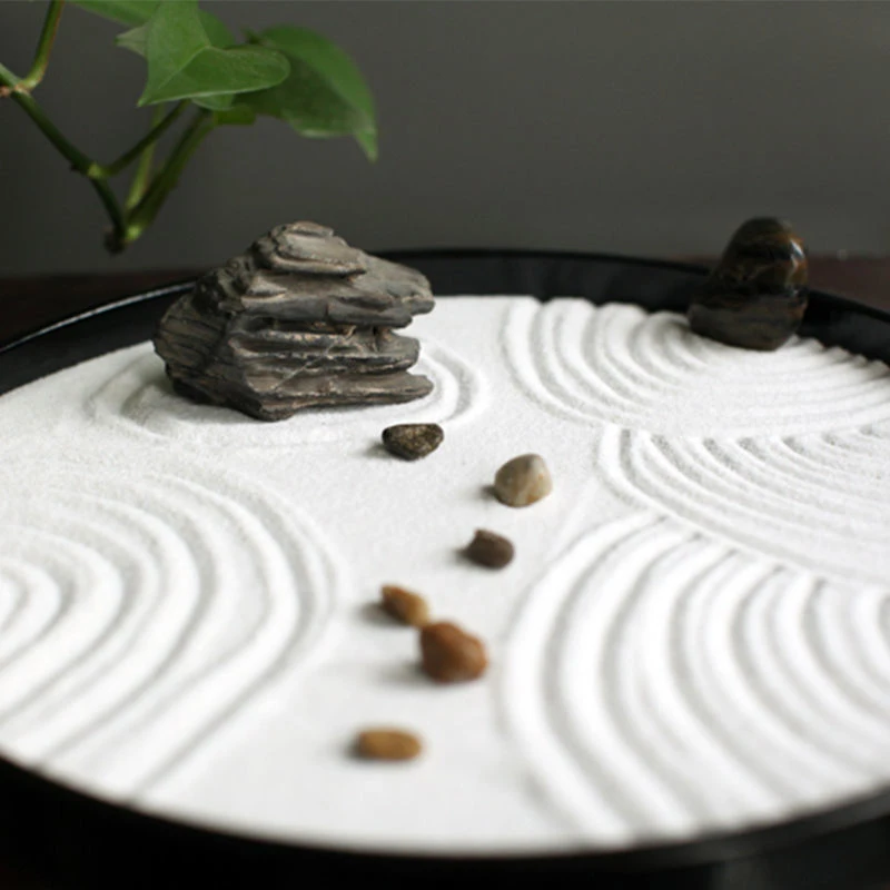 灭烟沙 白沙子 酒店垃圾桶烟灰缸用白色细沙子 枯山水草坪装饰砂