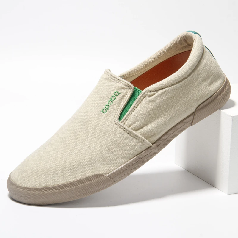 baoda/宝达春季老北京透气轻薄男鞋休闲百搭男士帆布鞋#20027