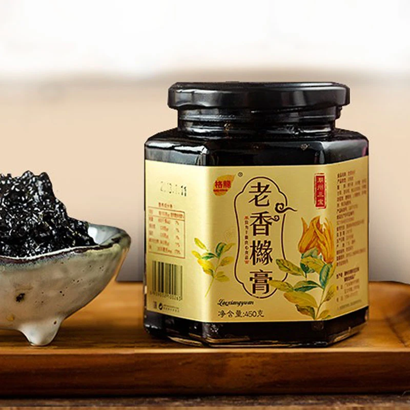 潮州佛手润喉香橼膏佛手柑潮汕佛手果老香黄膏故宫佛手膏450g