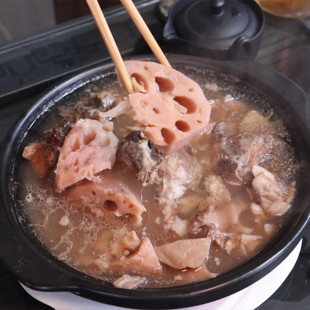 湖北洪湖莲藕煲汤 带泥粉藕 须高压锅压 新鲜特产粉糯清甜醉荆楚
