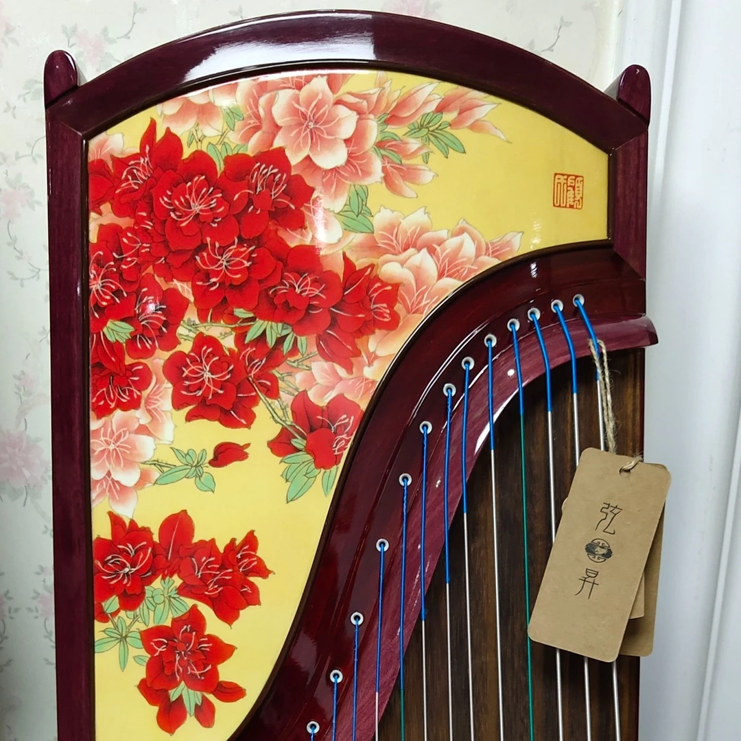 弦昇实木高级古筝 锦绣 演奏古筝 舞台古筝 初学 通用