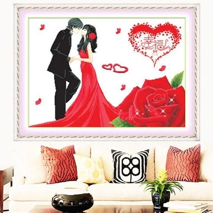 诺特兰德十字绣结婚婚礼卧室系列百年好合客厅喜庆婚庆2025新款