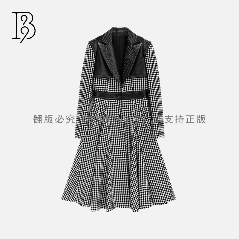 【B99官方旗舰店】女装BLOOMING 设计师款毛呢大衣 FGWCA10021-A