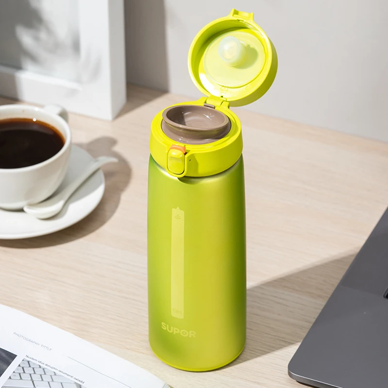 惊爆】苏泊尔保温杯男女学生儿童户外车载不锈钢内胆水杯网红杯子