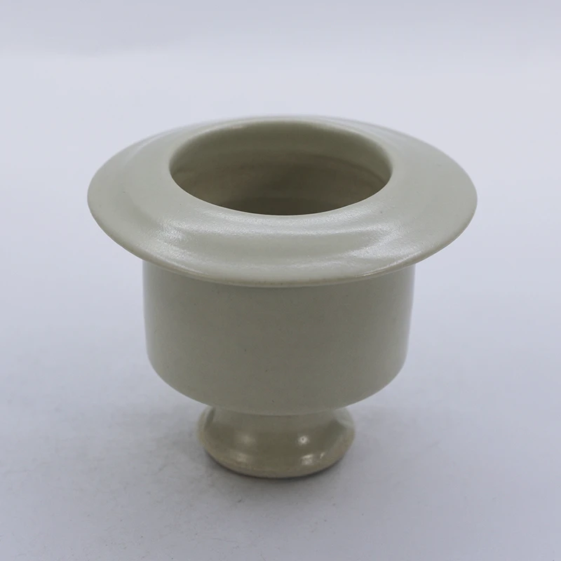 惊【限量】艺术家雷杰 玄青行炉7.5*6cm 手工陶瓷香炉摆件1865