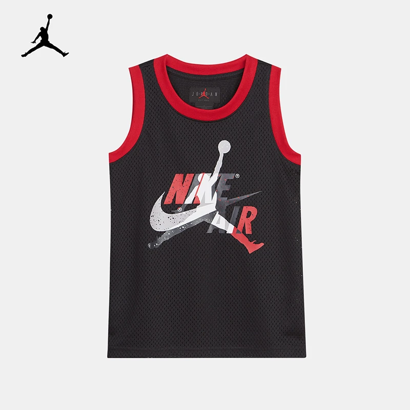 【官方旗舰】AIRJORDAN夏季休闲运动童装背心男童速干篮球背心7364