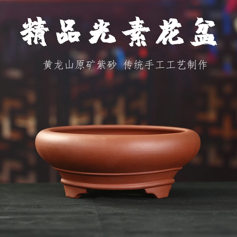 兰花君子兰吊兰专用盆小中大号盆栽简约盆景陶瓷盆