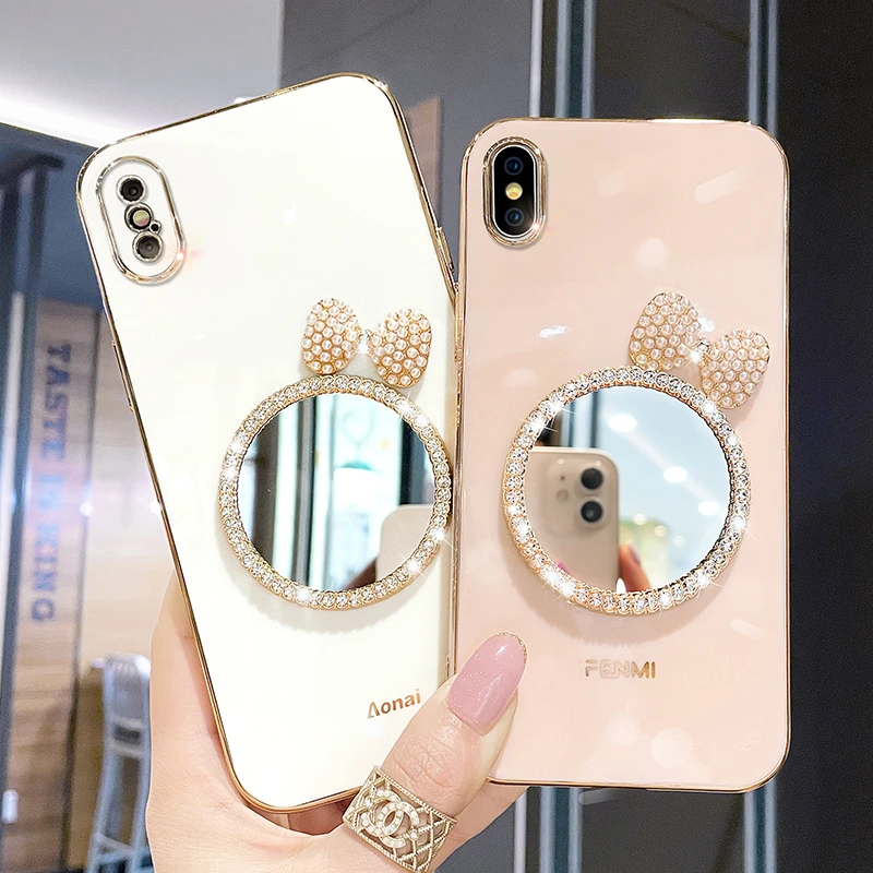 适用苹果x手机壳女款iPhonex软硅胶防摔镜头全包边xsmax网红ins风