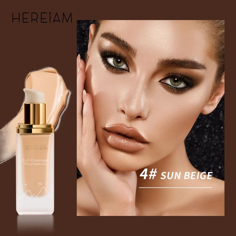 （粉底液）（粉底液）HEREIAM 款粉底液水润服帖细腻持妆不卡粉不拔干