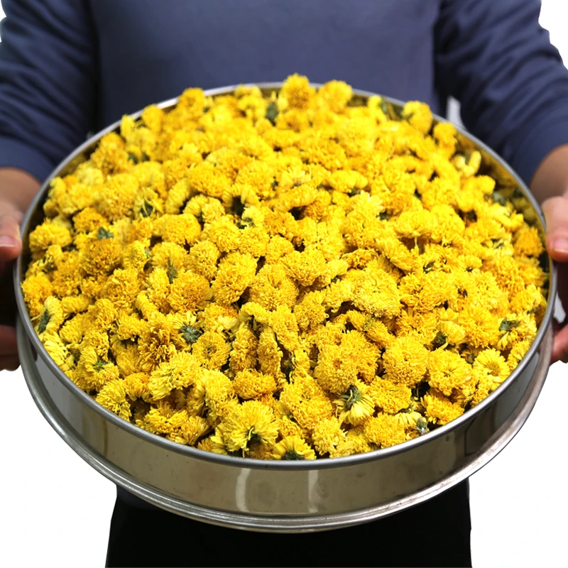 徽锄头徽州皇菊菊花茶婺源皇菊25g装 菊花茶新鲜饱满