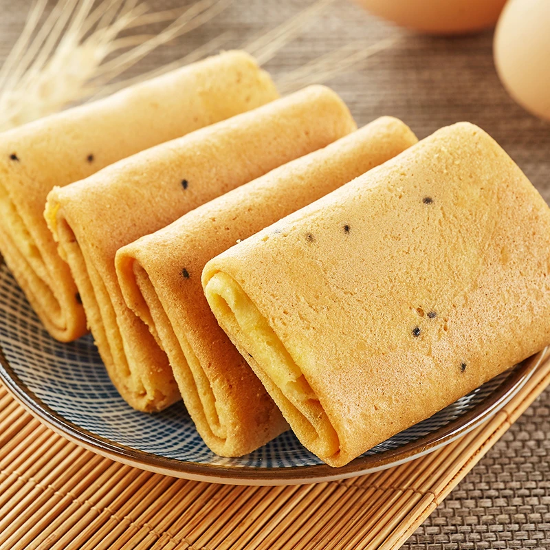 【到手一箱】比比赞16个古早味凤凰卷240g甜香营养芝麻味酥脆浓郁SW