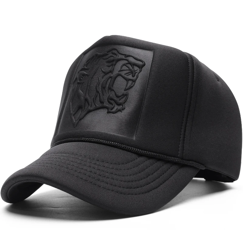 【BIGHDFOX】太空棉显脸小高顶帽男大码圆脸韩版棒球帽宽檐鸭舌帽