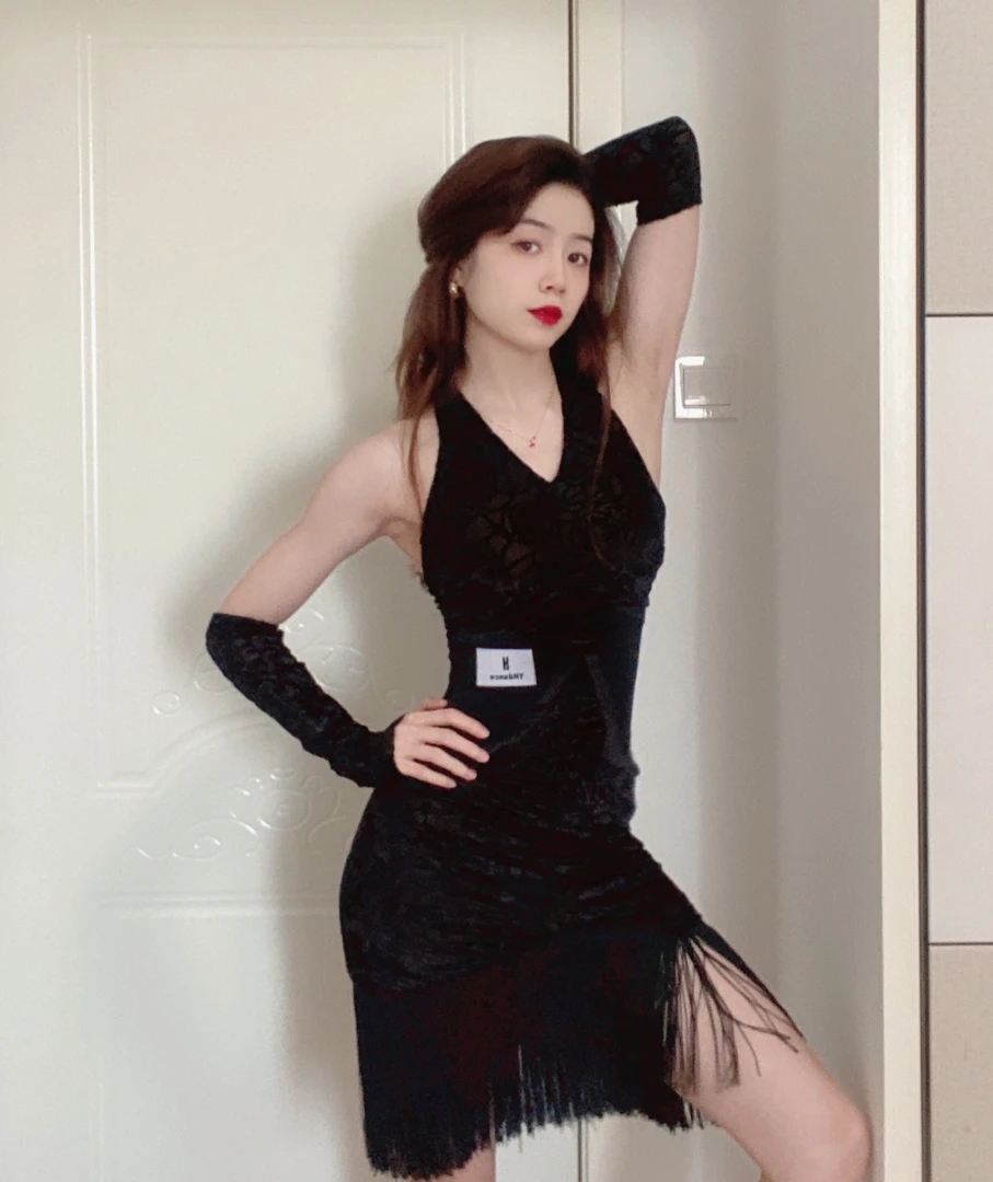 YHDANCE拉丁舞服女裙子G004