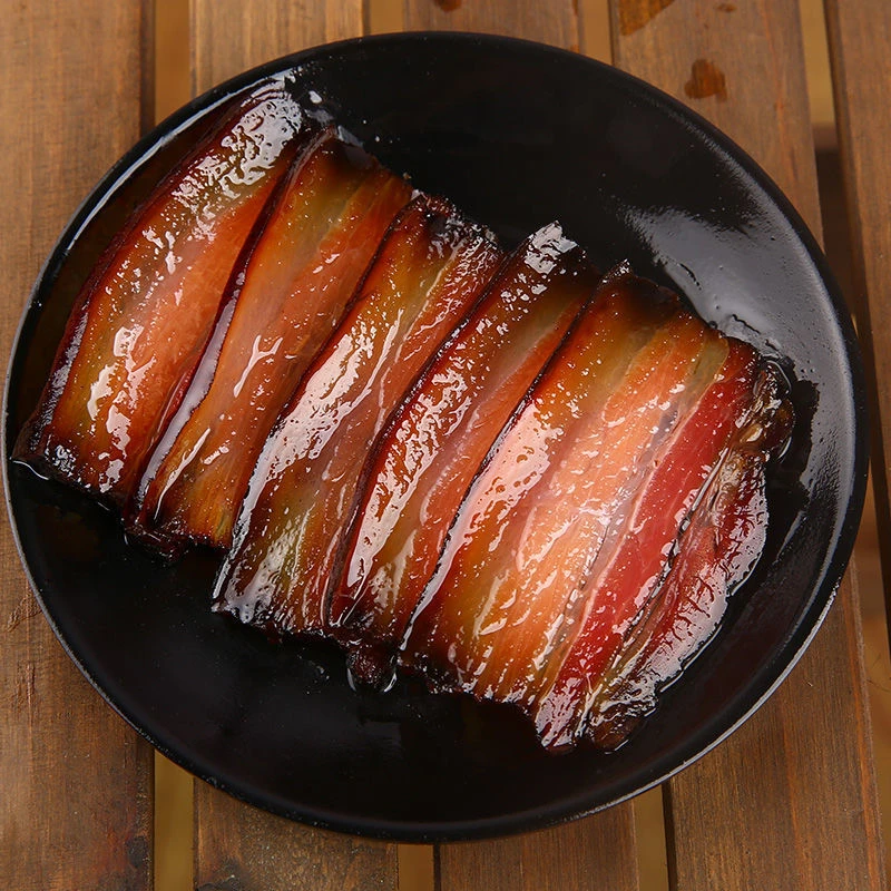 【腿子买送赠品】湖南烟熏腊肉五花腊肉（500g)农家五花肉香味