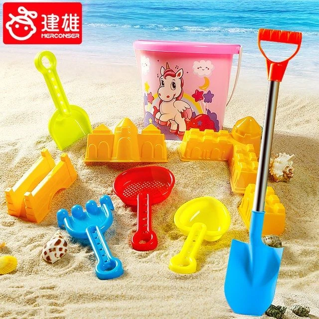 儿童挖沙子沙滩玩具套装男孩宝宝挖土玩沙子挖沙小铲子和桶工具