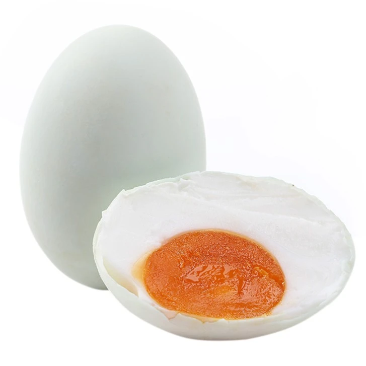 尚态百田少量放盐不太咸的咸鸭蛋固始麻鸭鸭蛋支持到货试吃1枚