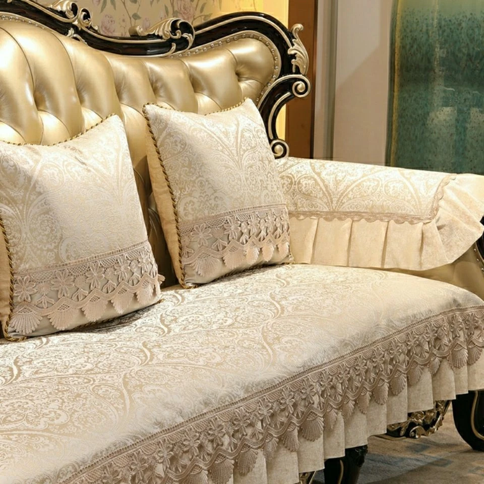 现代沙发垫四季沙发套罩高档欧式防滑美式轻奢风中式简约沙发垫套