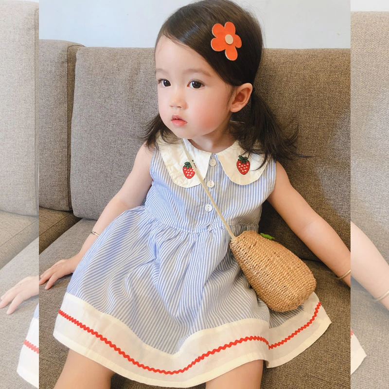 1639一岁网红宝宝衣服夏装女3婴儿洋公主2女童背心裙连衣裙裙子夏