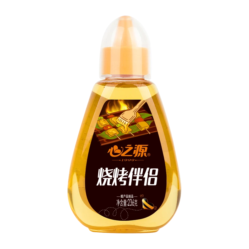 心之源烧烤伴侣纯正天然蜂蜜制品236g密封女性