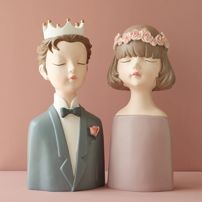 北欧创意结婚小夜灯装饰摆件礼品送新人闺蜜实用台灯订婚新婚礼物