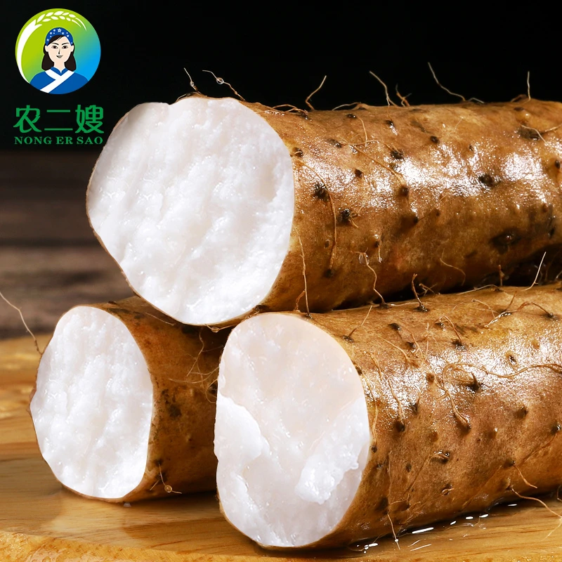 恩施利川山药团堡现挖现发新鲜地理标准保护产品绿色食品