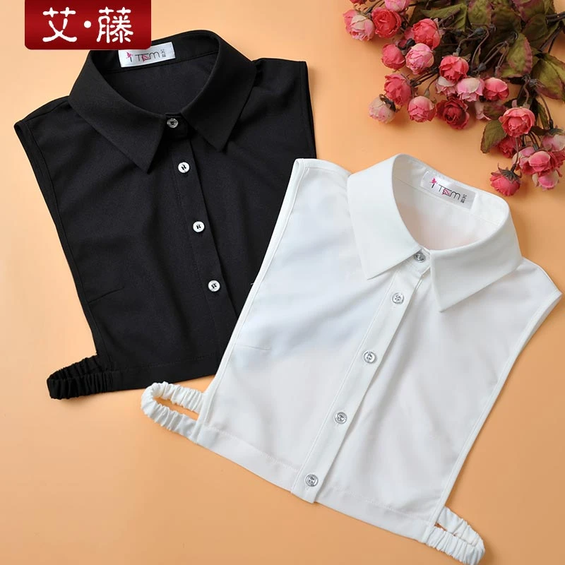 艾藤雪纺百搭通勤假领子多功能装饰假衣领打底内搭配毛衣衬衫领