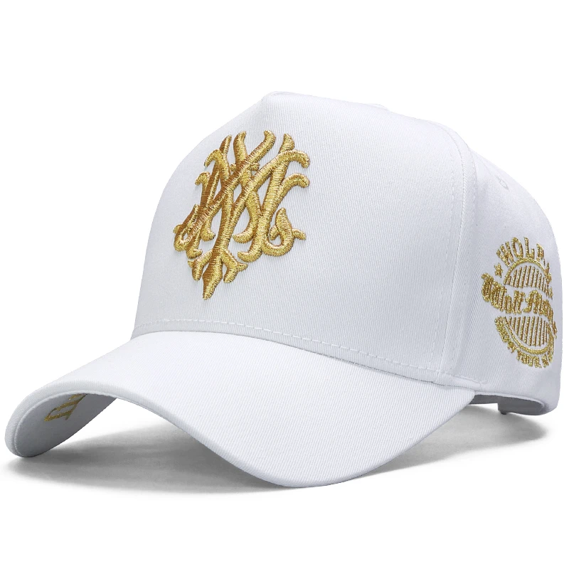 【BIGHDFOX】  高顶3D刺绣货车帽四季款大头围加深白色棒球帽子男