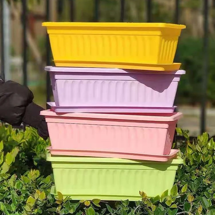 长方形加厚塑料种菜盆阳台室内蔬菜种植花盆大号家庭种菜庭院养花