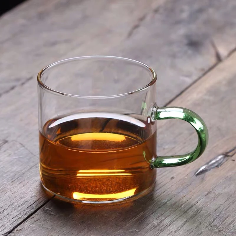 玻璃小茶 杯子6个一套