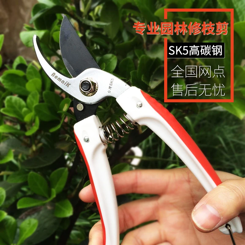 奥迈克113园林园艺工具花枝剪修剪盆景果树枝省力剪刀