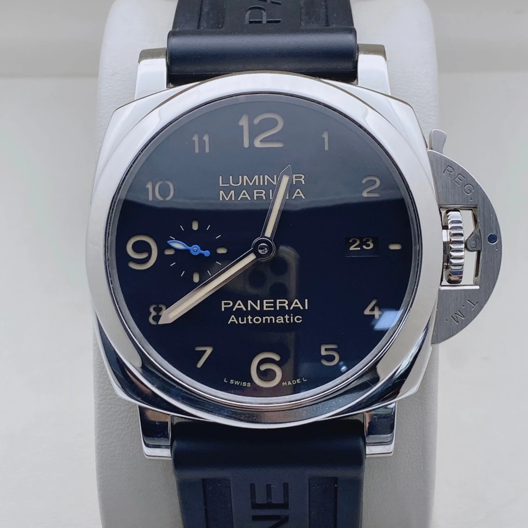 99新 Panerai/沛纳海 01359  44MM 自动机械 胶带 针扣