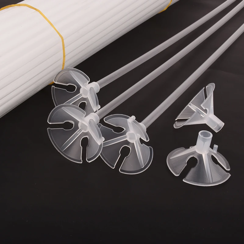 波波球加长加厚气球杆托开业花篮气球支架草莓花束支撑加硬拖杆