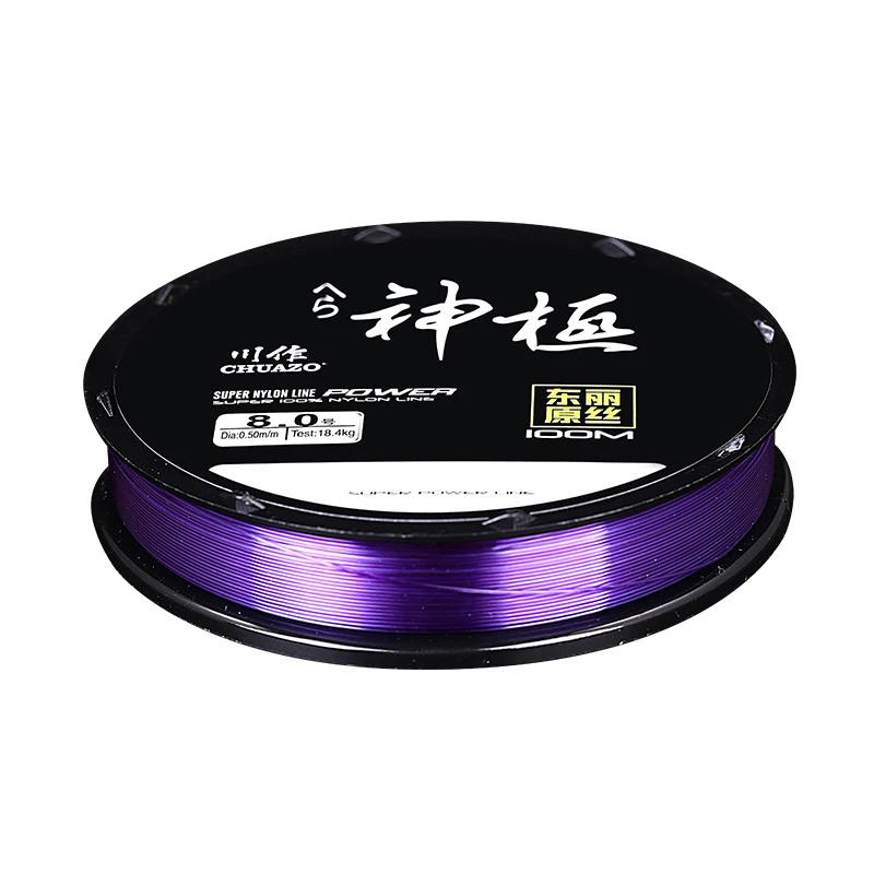 Chuanzuo/川作竞技版东丽原丝线鱼线主线正品耐磨强韧尼龙线