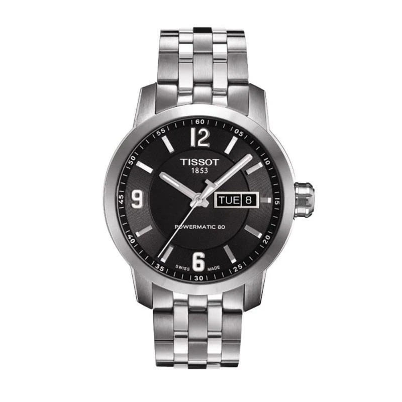 99新 Tissot/天梭 运动骏驰T055.430.11.057.00男士机械表80机芯