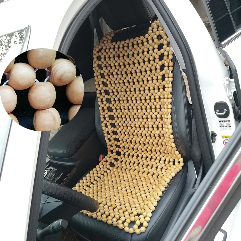 正品越南香木珠汽车坐垫夏季单片面包车货车大珠子按摩通风透气垫