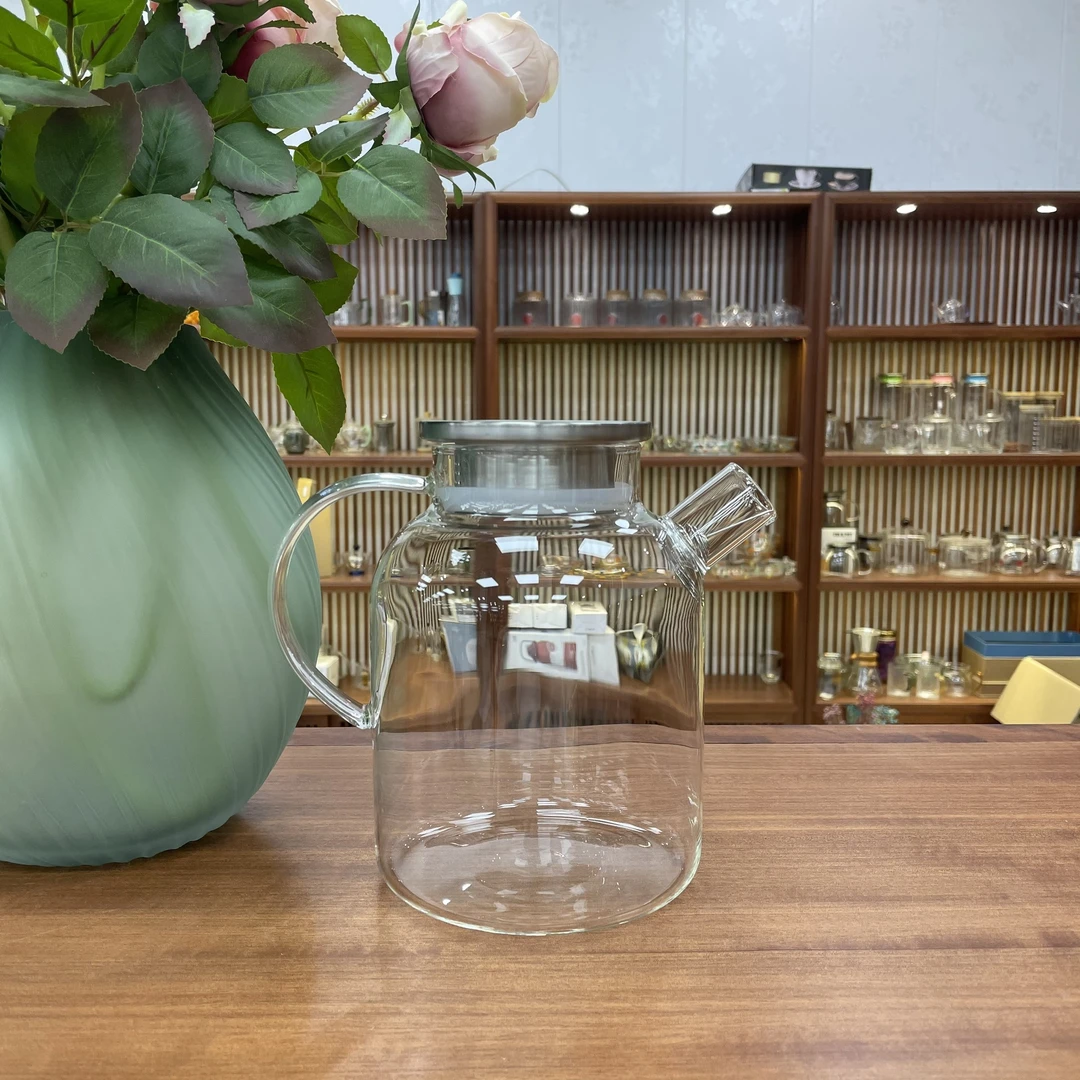 银水桶花茶壶煮茶壶水果茶壶1800ml