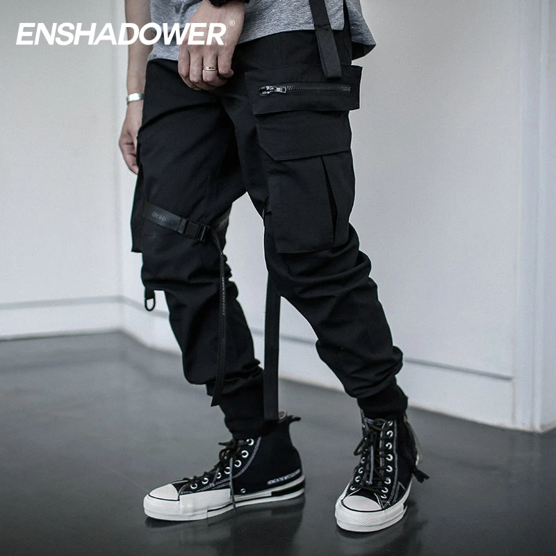 ENSHADOWER隐蔽者经典一代伞兵裤机能复古工装多功能束脚裤