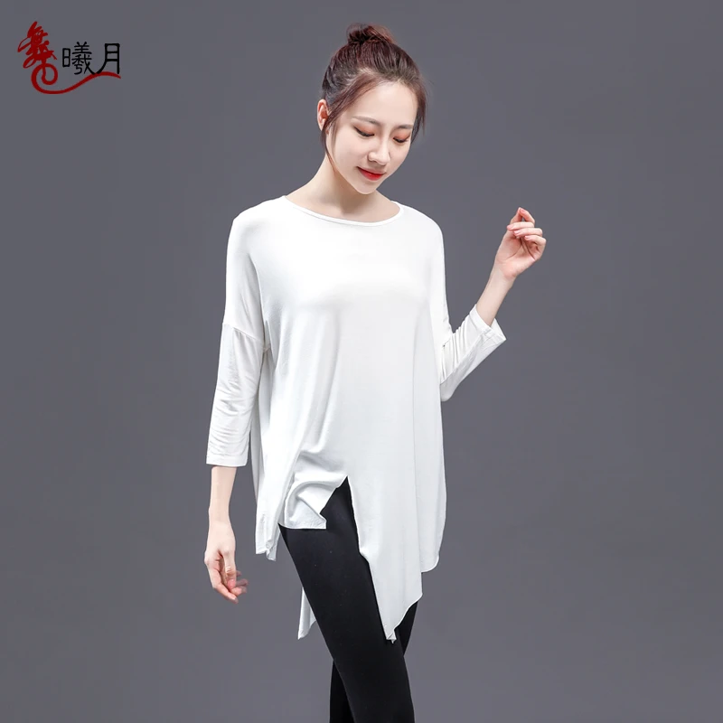 舞蹈练功服女宽松上衣中国古典舞艺考套装老师专用基训跳舞服装夏
